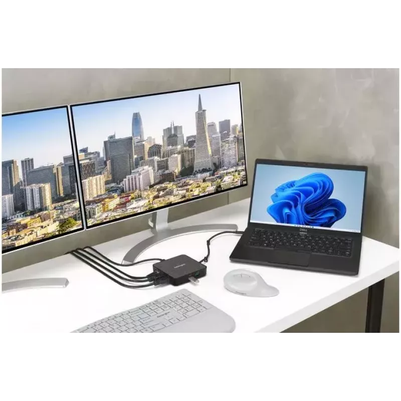 Kensington MD120U4 USB4 kaasaskantav dokkimisjaam, juhtmega USB4 100W 8K 144Hz