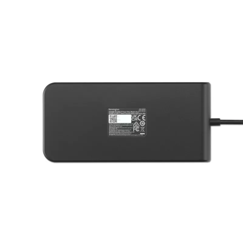 Dokkimisjaam Kensington UH1500P EQ USB-C 5Gbps Kolmekordne Video 4K