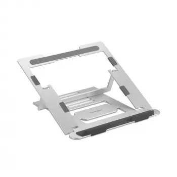 Kensington Easy Riser Aluminium Laptop Riser, sülearvuti alus, Hõbedane, Alumiinium, Silikoon, Teras, 40,6 cm (16 tolli), 5 kg, 86 - 118 mm
