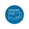 Kensington MagPro Magnetiline Privaatsusekraanifilter Monitoridele 23.8” (16:9)