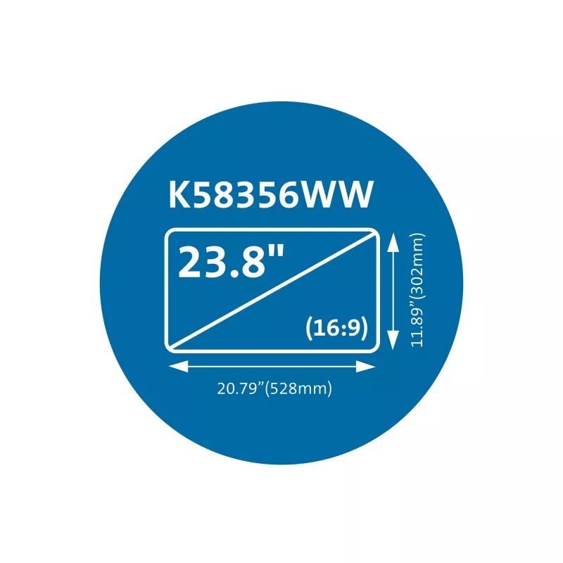 Kensington MagPro Magnetiline Privaatsusekraanifilter Monitoridele 23.8” (16:9)