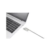 Kensington õhuke NanoSaver 2.0 EQ võtmega sülearvutilukk, 1,83 m, Kensington, võti, roostevaba teras, hõbedane