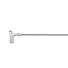 Kensington õhuke NanoSaver 2.0 EQ võtmega sülearvutilukk, 1,83 m, Kensington, võti, roostevaba teras, hõbedane