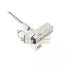 Kensington õhuke NanoSaver 2.0 EQ võtmega sülearvutilukk, 1,83 m, Kensington, võti, roostevaba teras, hõbedane