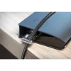 Kensington Desktop & Peripherals Locking Kit 2.0, 2,44 m, Kensington, Võti, Süsinikteras, Must, Hõbedane