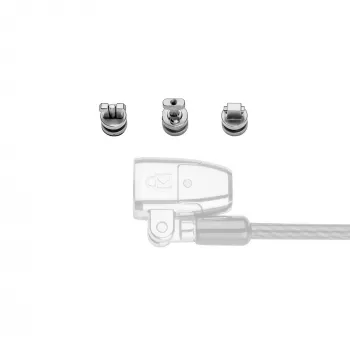 Kensington ClickSafe Universal Slots Security Anchors Kit, Anchor, roostevaba teras, 3 tk, 31 g, 115 mm, 85 mm