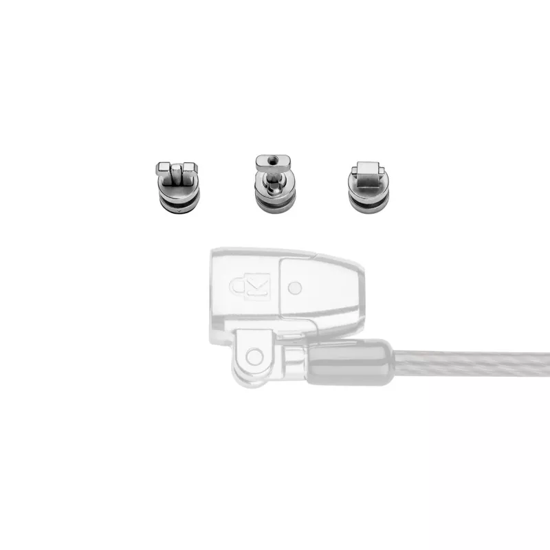 Kensington ClickSafe Universal Slots Security Anchors Kit, Anchor, roostevaba teras, 3 tk, 31 g, 115 mm, 85 mm