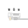 Kensington ClickSafe Universal Slots Security Anchors Kit, Anchor, roostevaba teras, 3 tk, 31 g, 115 mm, 85 mm