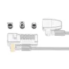 Kensington ClickSafe Universal Slots Security Anchors Kit, Anchor, roostevaba teras, 3 tk, 31 g, 115 mm, 85 mm