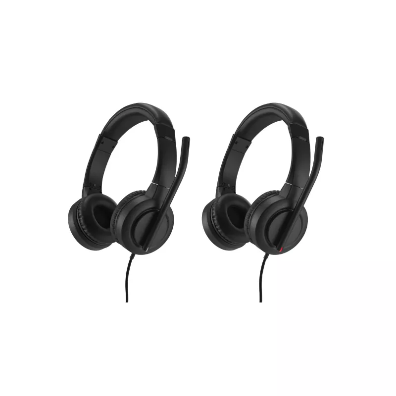 Kensington H1000 USB-C On-Ear-peakomplekt, juhtmega, kõned/muusika, 20–20000 Hz, 190 g, peakomplekt, must