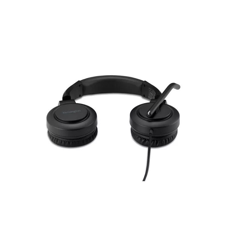 Kensington H1000 USB-C On-Ear-peakomplekt, juhtmega, kõned/muusika, 20–20000 Hz, 190 g, peakomplekt, must