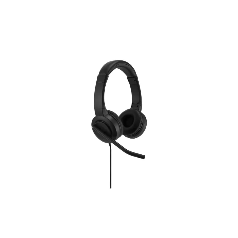 Kensington H1000 USB-C On-Ear-peakomplekt, juhtmega, kõned/muusika, 20–20000 Hz, 190 g, peakomplekt, must