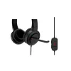 Kensington H1000 USB-C On-Ear-peakomplekt, juhtmega, kõned/muusika, 20–20000 Hz, 190 g, peakomplekt, must