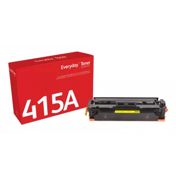 Everyday™ kollane tooner, Xerox, ühildub HP 415A (W2032A), standardmahutavus