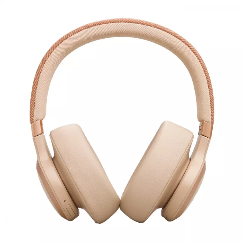 JBL Live 770NC Peakomplekt Juhtmevaba Peapael Kõned/Muusika Bluetooth Liivavärvi