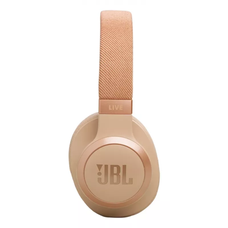 JBL Live 770NC Peakomplekt Juhtmevaba Peapael Kõned/Muusika Bluetooth Liivavärvi