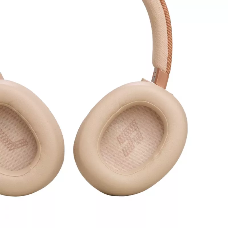 JBL Live 770NC Peakomplekt Juhtmevaba Peapael Kõned/Muusika Bluetooth Liivavärvi