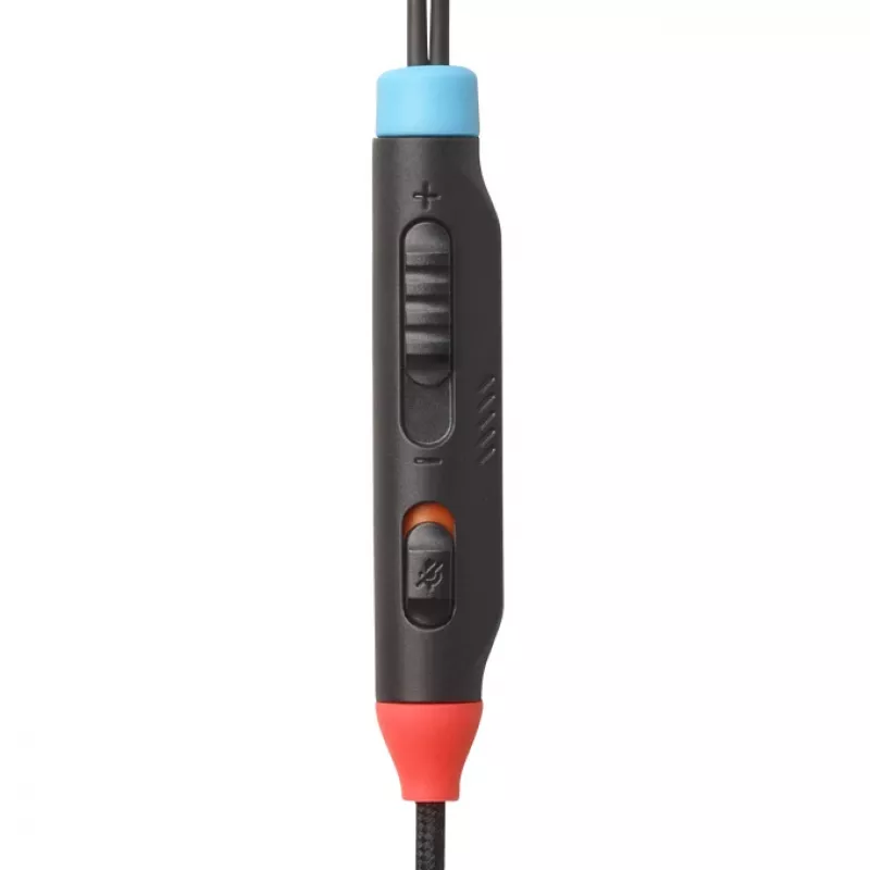 JBL Quantum 50N Peakomplekt Juhtmega Kõrvasisene Must, Sinine, Punane