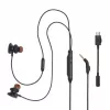 JBL JBLQTUM50CBLK kõrvaklapid/peakomplekt Juhtmega Kõrvasisene Mängimine Must