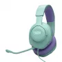 JBL Quantum 100M2 peakomplekt juhtmega peapaelaga mängimiseks tsüaan