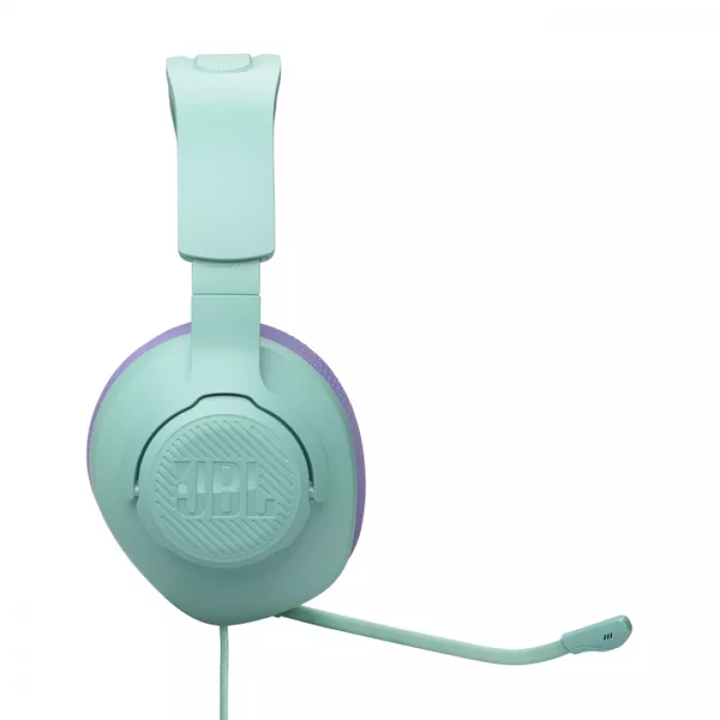 JBL Quantum 100M2 peakomplekt juhtmega peapaelaga mängimiseks tsüaan