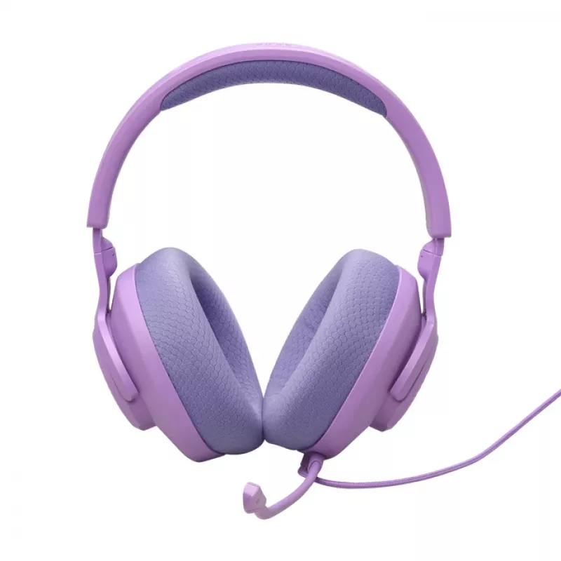 Juhtmega peapaelaga mängukõrvaklapid JBL Quantum 100M2 — ümberkõrvased, 20–20000 Hz, 1,2 m kaabel, lilla