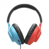 JBL Quantum 100N peakomplekt juhtmega peapaelaga mängimiseks sinine, punane