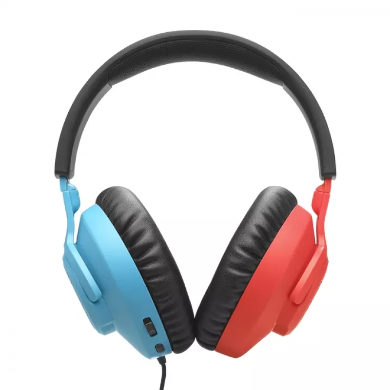 JBL Quantum 100N peakomplekt juhtmega peapaelaga mängimiseks sinine, punane