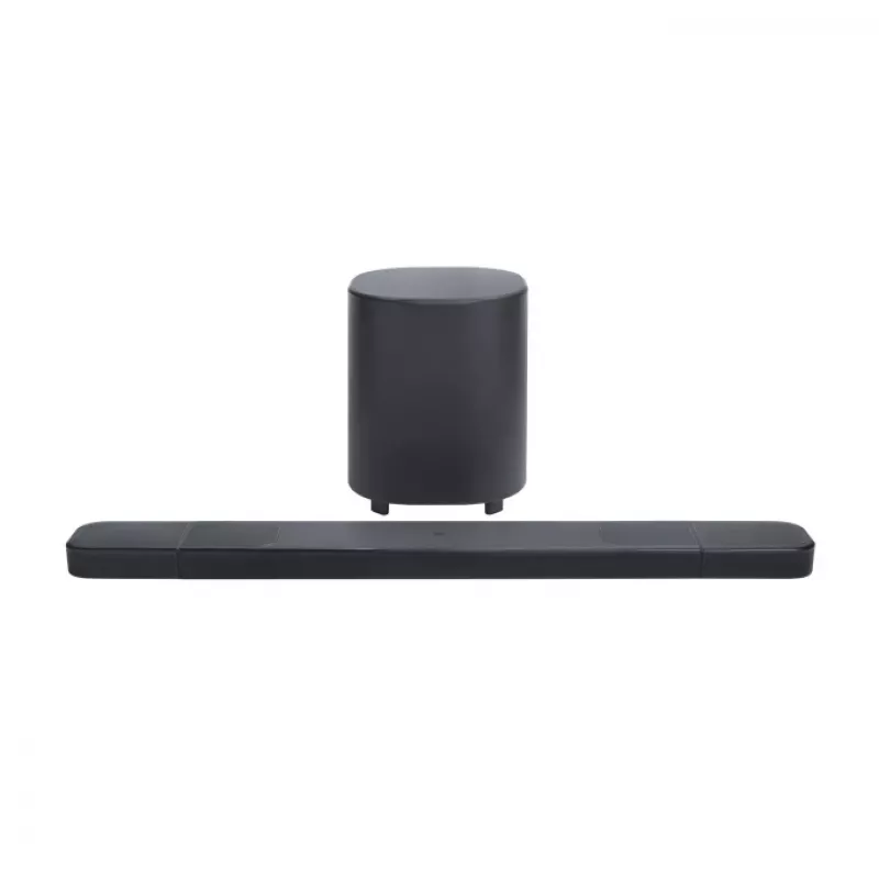 Soundbar JBL Bar 1000MK2 Must — 7.1.4 kanalit, 960 W koguvõimsus, Dolby Atmos/DTS:X, juhtmega ja juhtmevaba