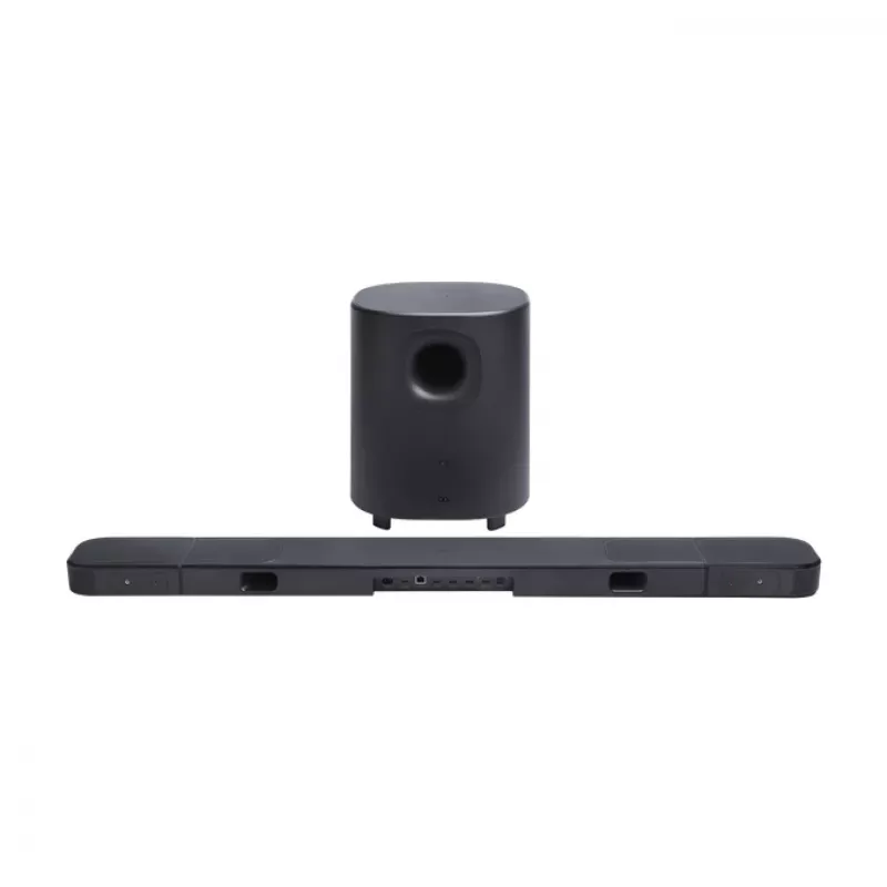 Soundbar JBL Bar 1000MK2 Must — 7.1.4 kanalit, 960 W koguvõimsus, Dolby Atmos/DTS:X, juhtmega ja juhtmevaba