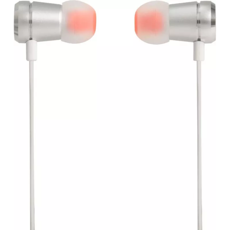 JBL T290 peakomplekt juhtmega kõrvasisene kõned/muusika hõbedane