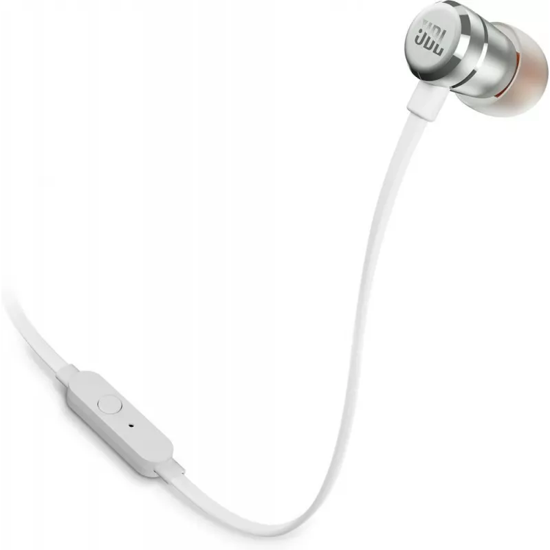 JBL T290 peakomplekt juhtmega kõrvasisene kõned/muusika hõbedane