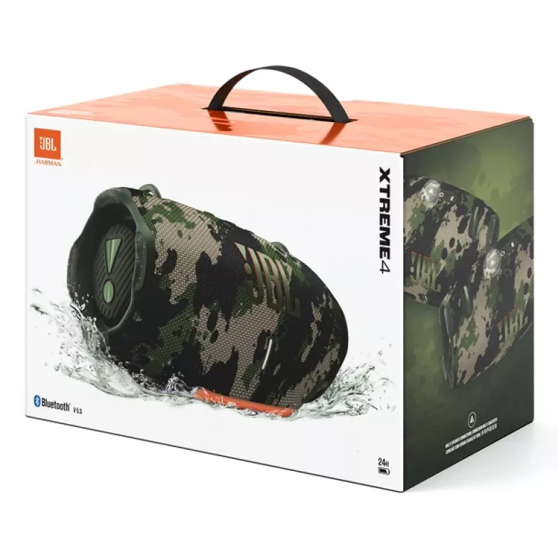 JBL Xtreme 4 Stereo portable speaker Camouflage 100 W