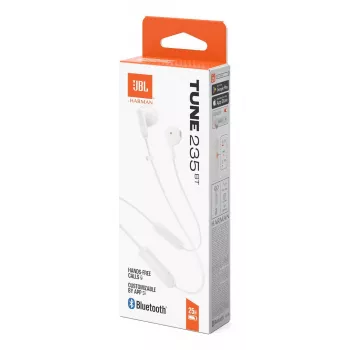 JBL Tune 235BT peakomplekt Juhtmeta Kõrvasisesed Kõned/Muusika Bluetooth Valge