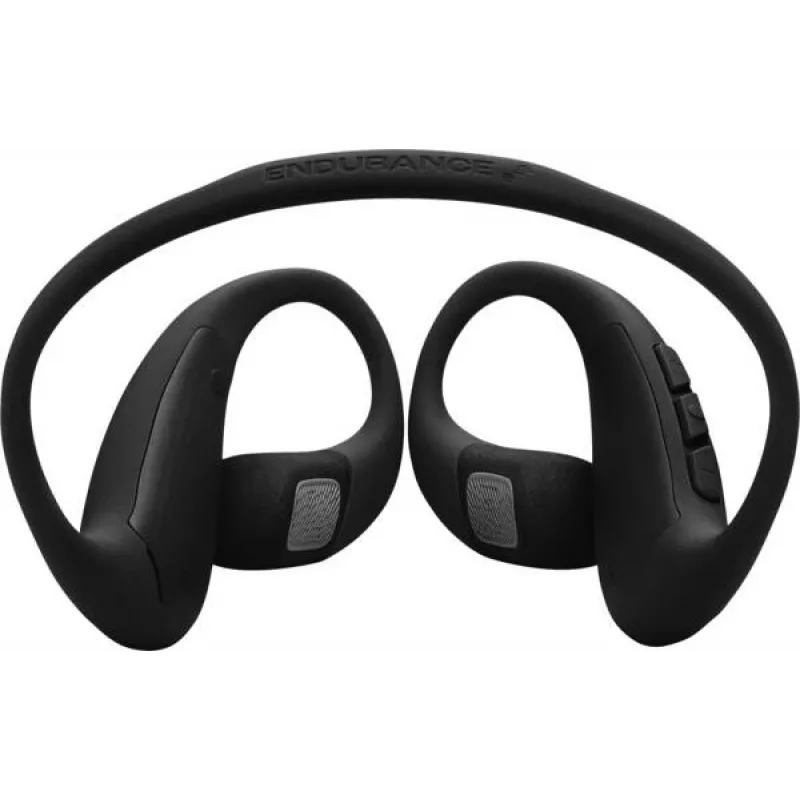 JBL Endurance Pace, traadita, avatud kõrvaklapid, spordi jaoks, USB USB-C, Bluetooth, must