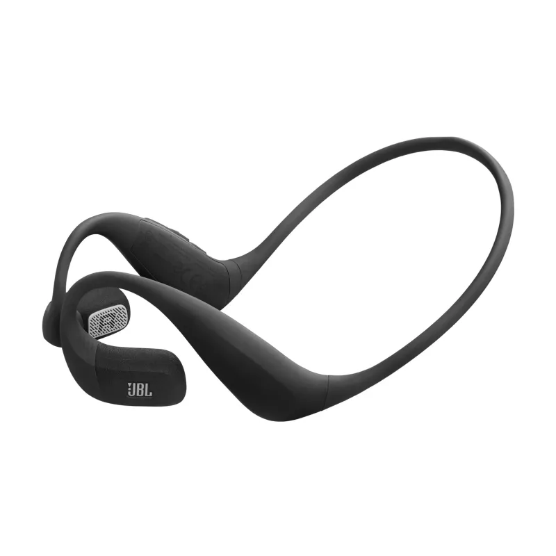 JBL Endurance Pace, traadita, avatud kõrvaklapid, spordi jaoks, USB USB-C, Bluetooth, must