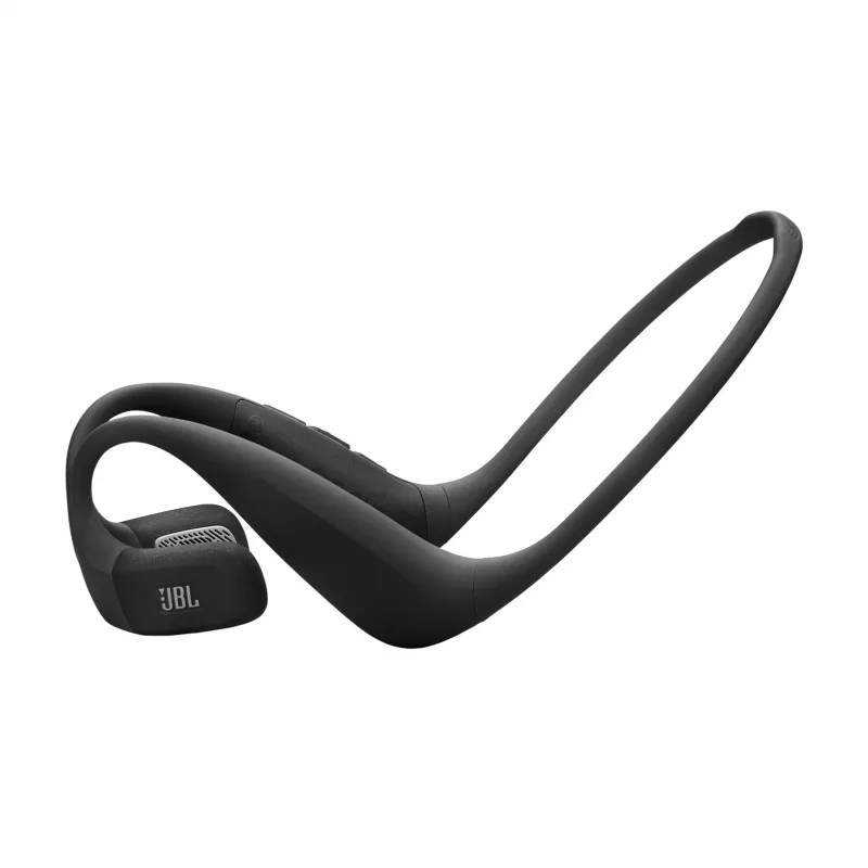 JBL Endurance Pace, traadita, avatud kõrvaklapid, spordi jaoks, USB USB-C, Bluetooth, must
