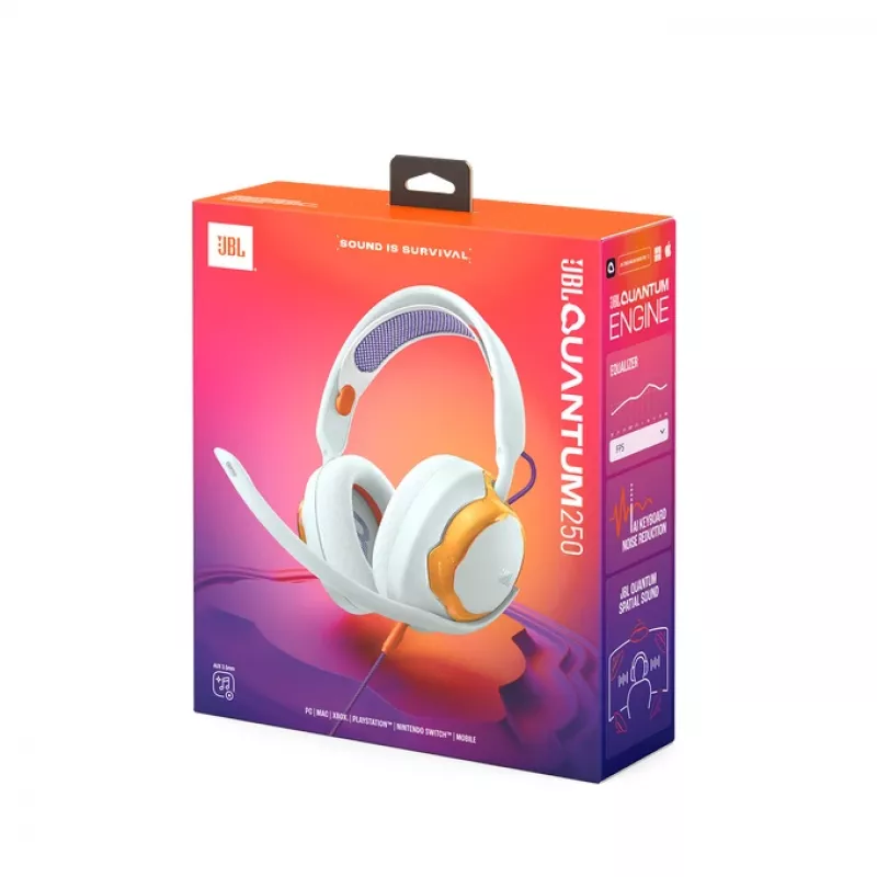 JBL Quantum 250 peakomplekt juhtmega peakomplekt Gaming taevasinine