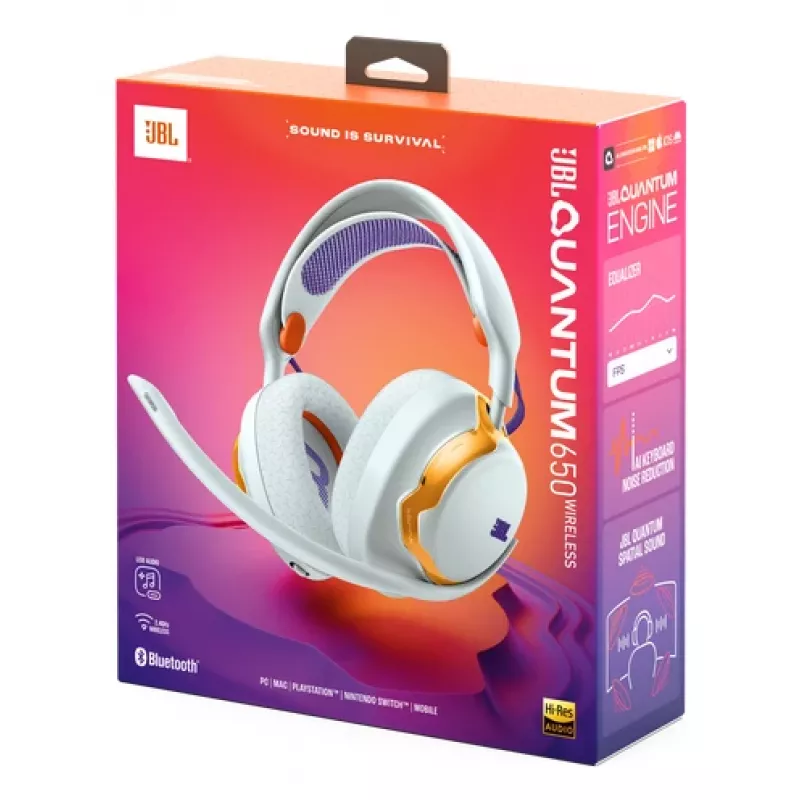 JBL Quantum 650 Peakomplekt Juhtmevaba Peakomplekt Mängimine USB USB-C Bluetooth Teal
