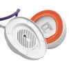 JBL Quantum 950 peakomplekt, juhtmevaba, peapael, mängimiseks, USB USB-C, Bluetooth, laadimisalus, oranž, hõbedane, valge