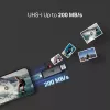 TP‑LINK UA430D kaardilugeja USB 3.1 — MicroSD/SD tugi, 200 Mbit/s, must, 75×22,9×9,3 mm