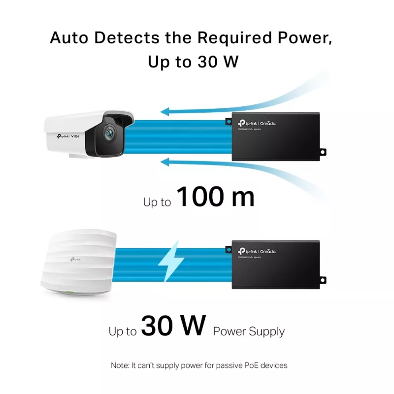 PoE+ süstiti TP-Link TL-PoE160S