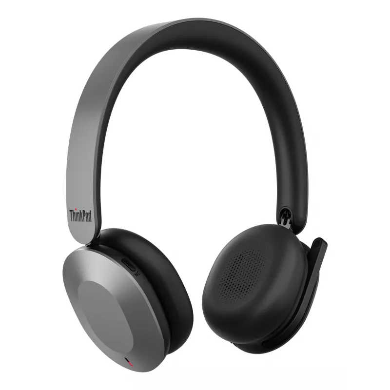 Lenovo 4XD1T60925 kõrvaklapid / peakomplekt Juhtmevaba Peavõru Kontor / kõnekeskus USB USB-C Bluetooth Hall