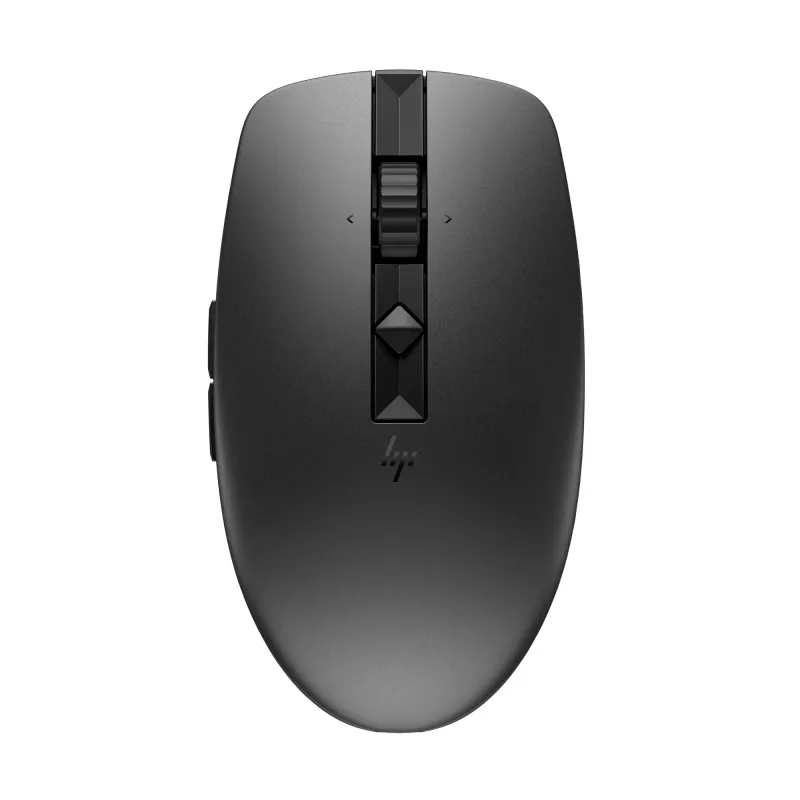 HP 715 laetav mitme seadmega hiir, mõlemakäeline, RF-juhtmevaba + Bluetooth, 3000 DPI, must