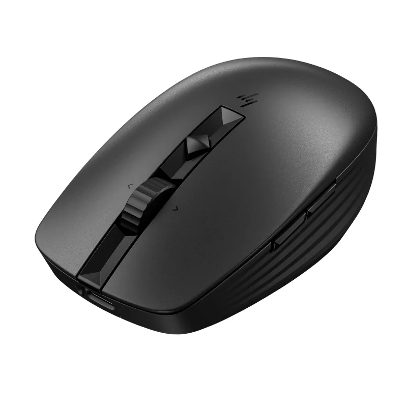 HP 715 laetav mitme seadmega hiir, mõlemakäeline, RF-juhtmevaba + Bluetooth, 3000 DPI, must