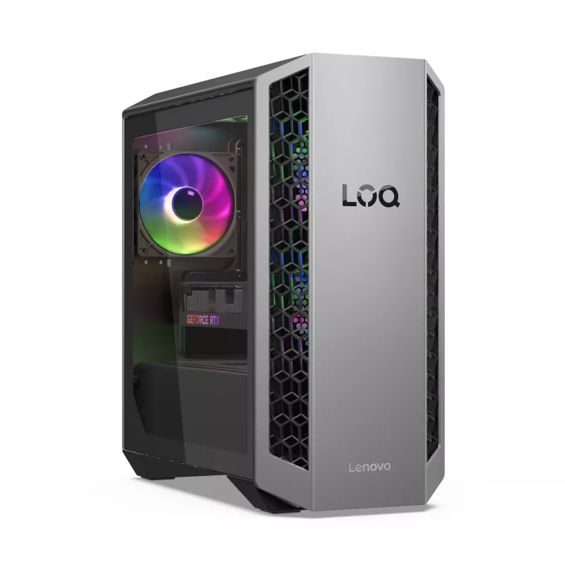 Lenovo LOQ Tower 26ADR10 AMD Ryzen™ 7 8745HX 16 GB DDR5-SDRAM 1 TB SSD NVIDIA GeForce RTX 5070 Windows 11 Home PC Must