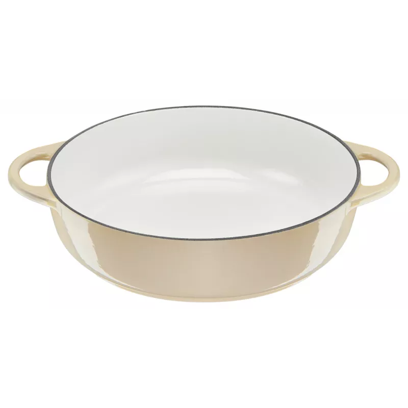 Tefal malmist serveerimispann LOV E25972, ümmargune 3,8 L, 28 cm, beež