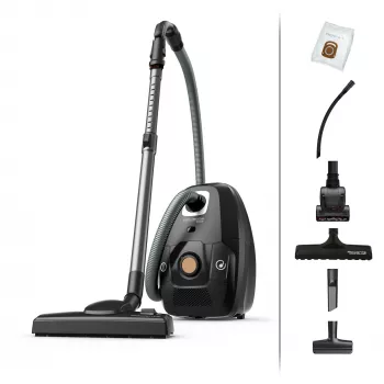 Silindertolmuimeja ROWENTA roheline Force Effitech RO6189 — 400 W, 4,5 L tolmukott, HEPA, kuivpuhastus