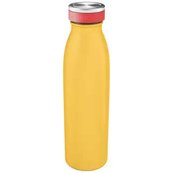 Leitz Cosy isoleeritud joogipudel 500 ml, kollane, roostevaba teras, 68 mm, 68 mm, 235 mm, 280 g