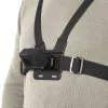 Kaamera rinnarakmed HAMA 00004567 action-kaameratele (ühildub GoProga), must, reguleeritav rinnakinnitus